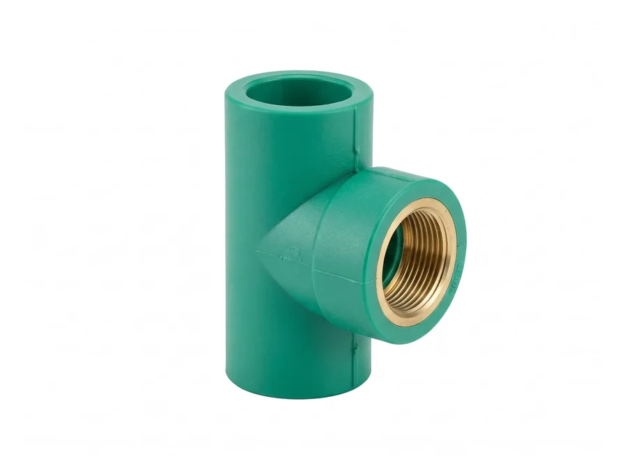 Prince Pipes Greenfit PPR Female Threaded Tee 20 X 20 mm (1/2 inch)