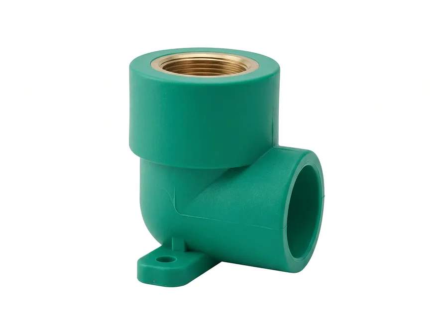 Prince Pipes Greenfit PPR Female Threaded Elbow with Support 25 X 25 mm (3/4 inch)