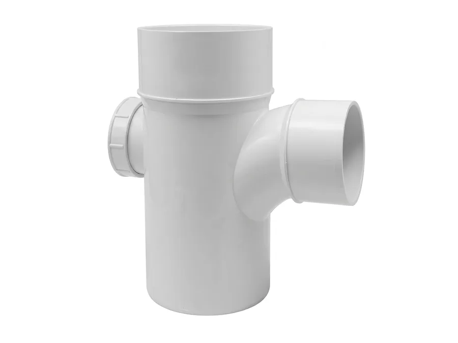 Prince Pipes Ultrafit SWR Reducing Swept T With Door 160 X 110 mm Rubber Ring Joint