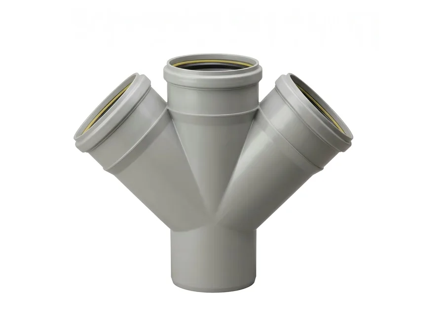 Prince Pipes Ultrafit SWR Double Y 110 mm Solvent Joint