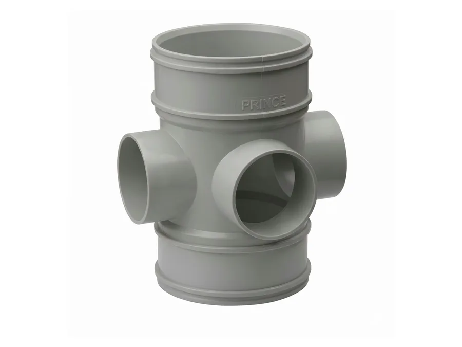 Prince Pipes Ultrafit SWR Boss Connector 110 X 63 mm Solvent Joint