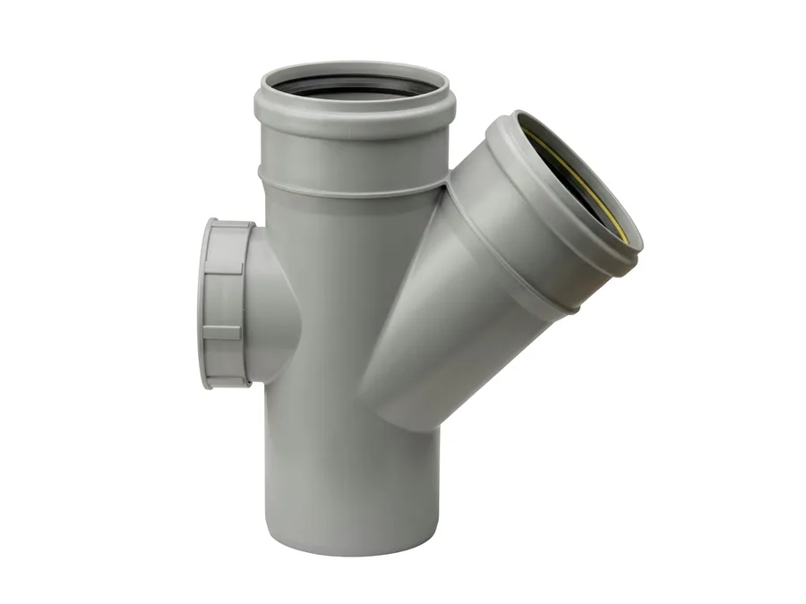 Prince Pipes Ultrafit SWR Single Y With Door 110 mm Royal Rubber Ring Joint