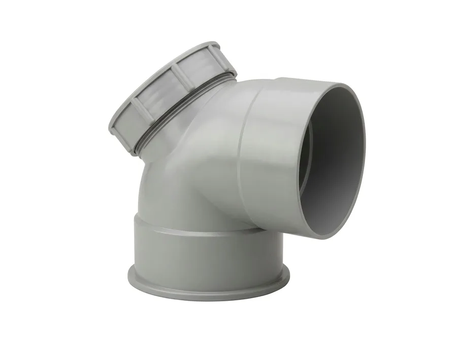 Prince Pipes Ultrafit SWR Bend With Door D/S 110 mm Royal Solvent Joint