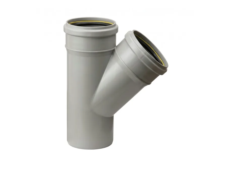 Prince Pipes Ultrafit SWR Single Y 75 mm Royal Solvent Joint