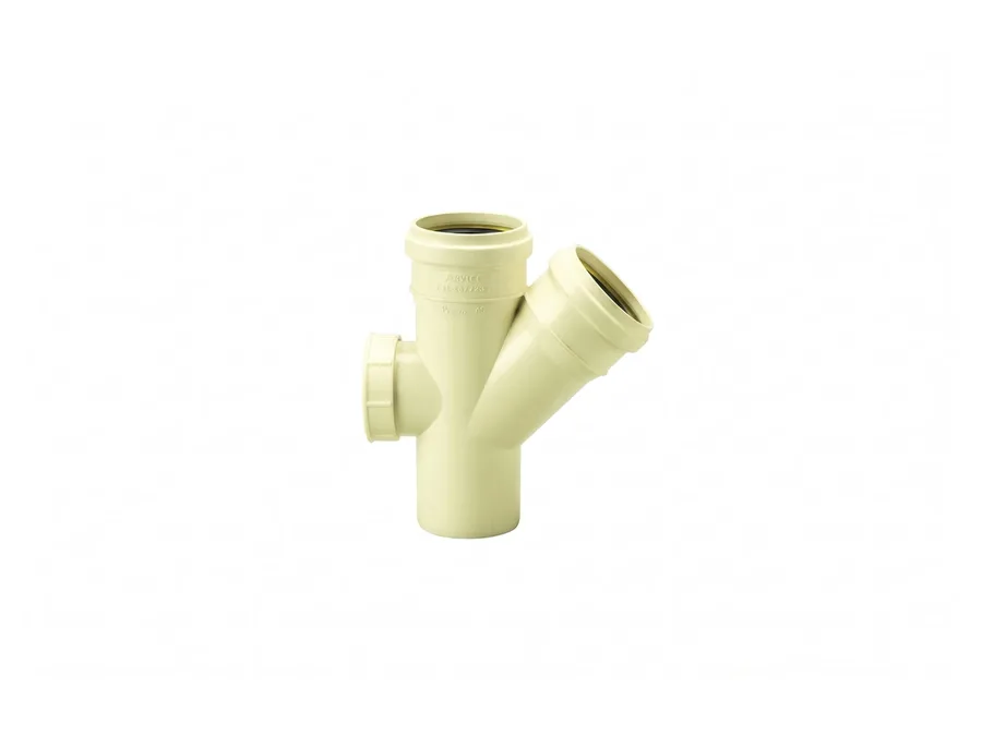 Prince Pipes Silentfit Rubber Ring Single Y With Door 110 mm
