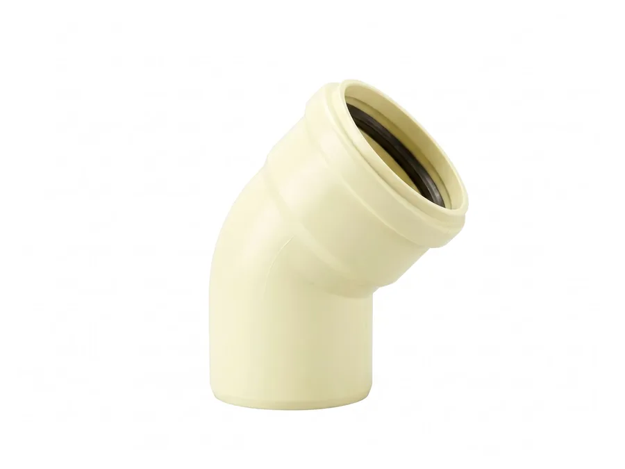 Prince Pipes Silentfit Rubber Ring Bend 45° 110 mm
