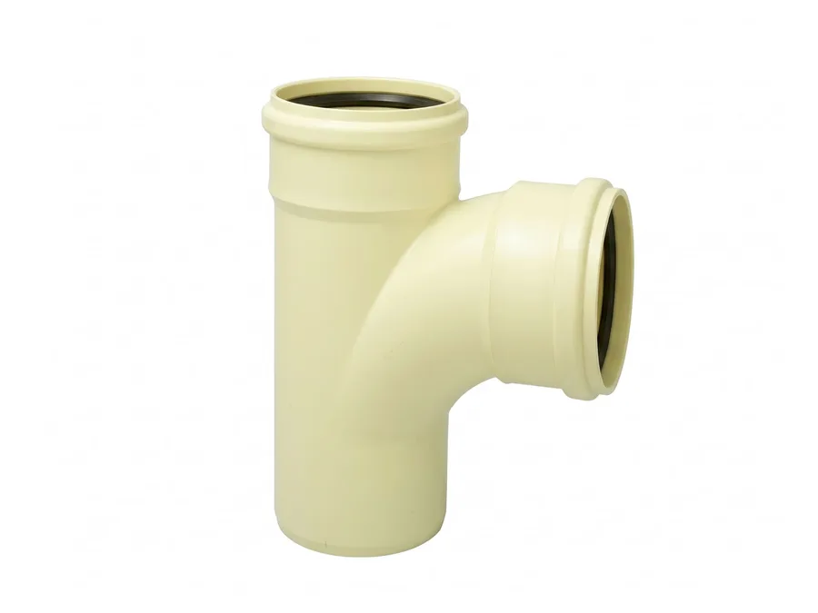 Prince Pipes Silentfit Solvent Joint Swept T 110 mm
