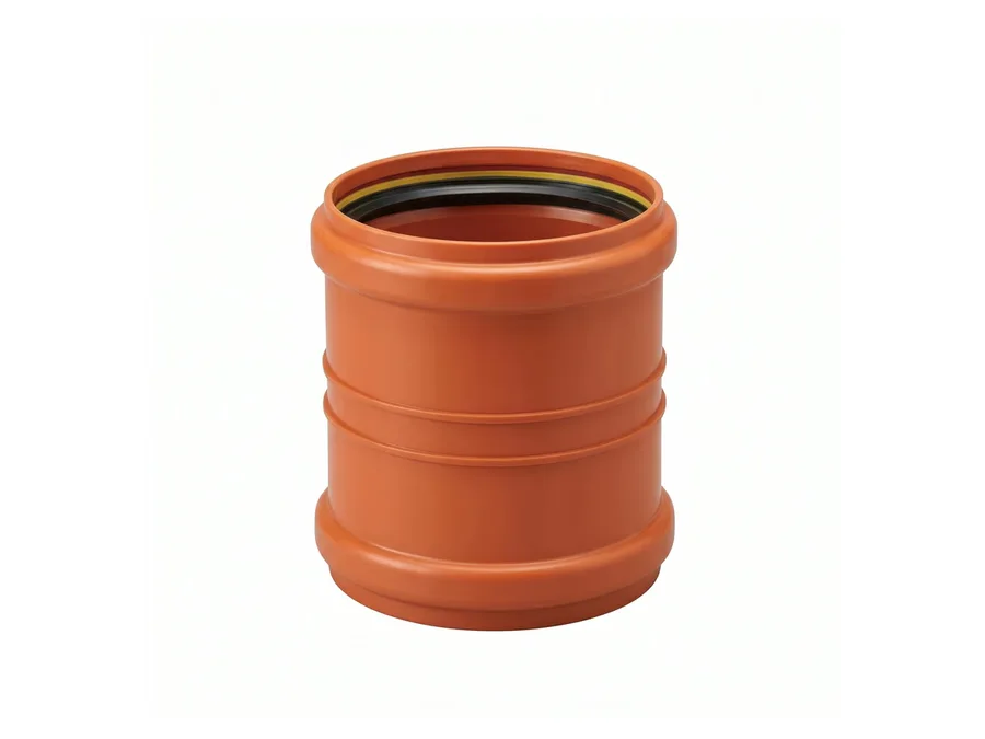 Prince Pipes Drainfit Coupler 110 mm Rubber Ring Joint