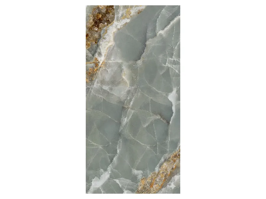 Qutone iMarble 2.0 Onice Mint Iris Iris Edition Large Format Porcelain Slab 1200x2400 mm