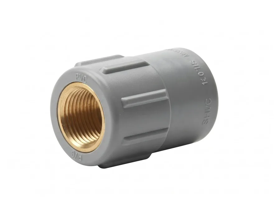 Prince Pipes Aquafit Female Threaded Adaptor (Brass Insert) 32 x 20mm (1/2")