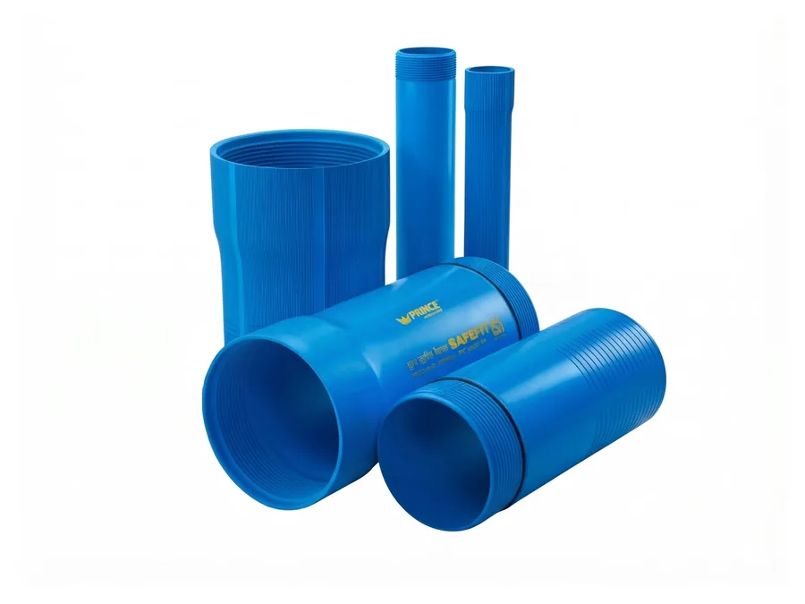 Prince Pipes Safefit Casing Pipe CS 175 mm 3 Mtr
