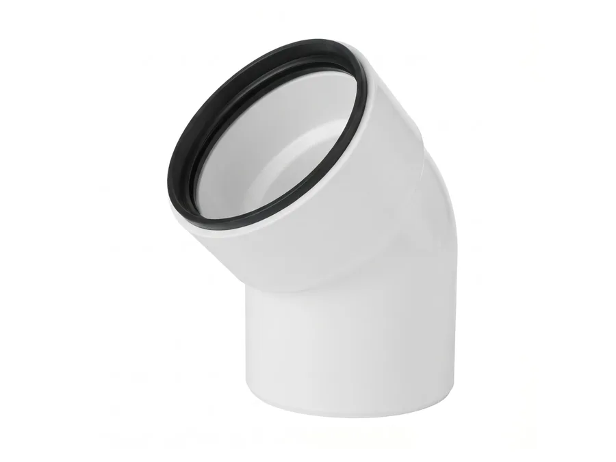 Prince Pipes Rainfit Single Socket Elbow 75 mm