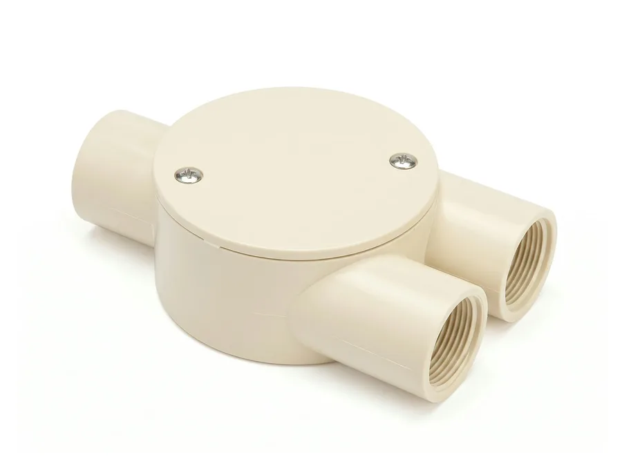 Prince Pipes Wirefit Branch 3 Way (Y) Ivory 20 mm