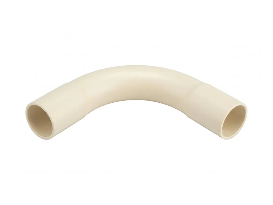 Prince Pipes Wirefit Slip Type Bend Ivory 19 mm