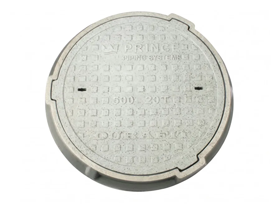 Prince Pipes Durafit Durable Manhole Cover Circular 600 mm 5 MT
