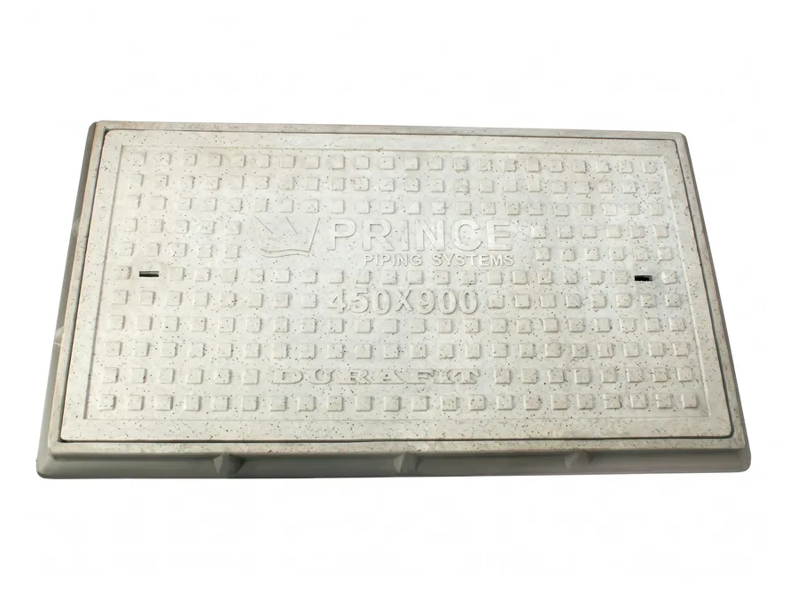 Prince Pipes Durafit Durable Manhole Cover Rectangular 900x450 mm 5 MT
