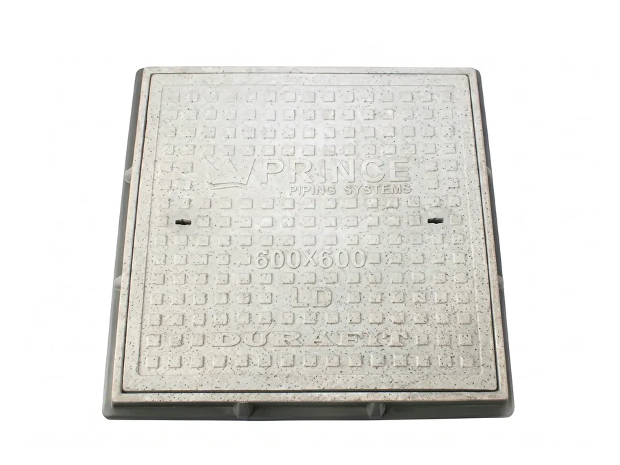 Prince Pipes Durafit Durable Manhole Cover Square 600x600 mm 40 MT