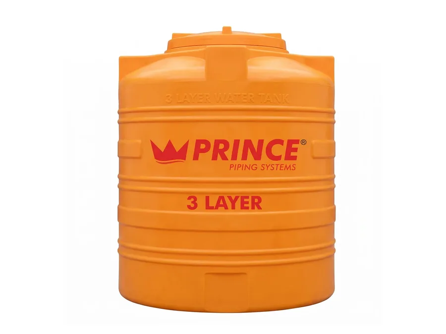 Prince Pipes Storefit Triple Layer Water Tank Orange 500 Litre