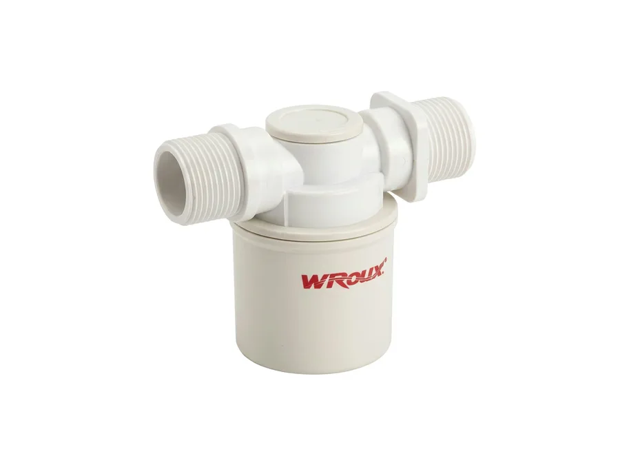 Prince Pipes Storefit Water Control Valve White Parallel Inside 20 mm