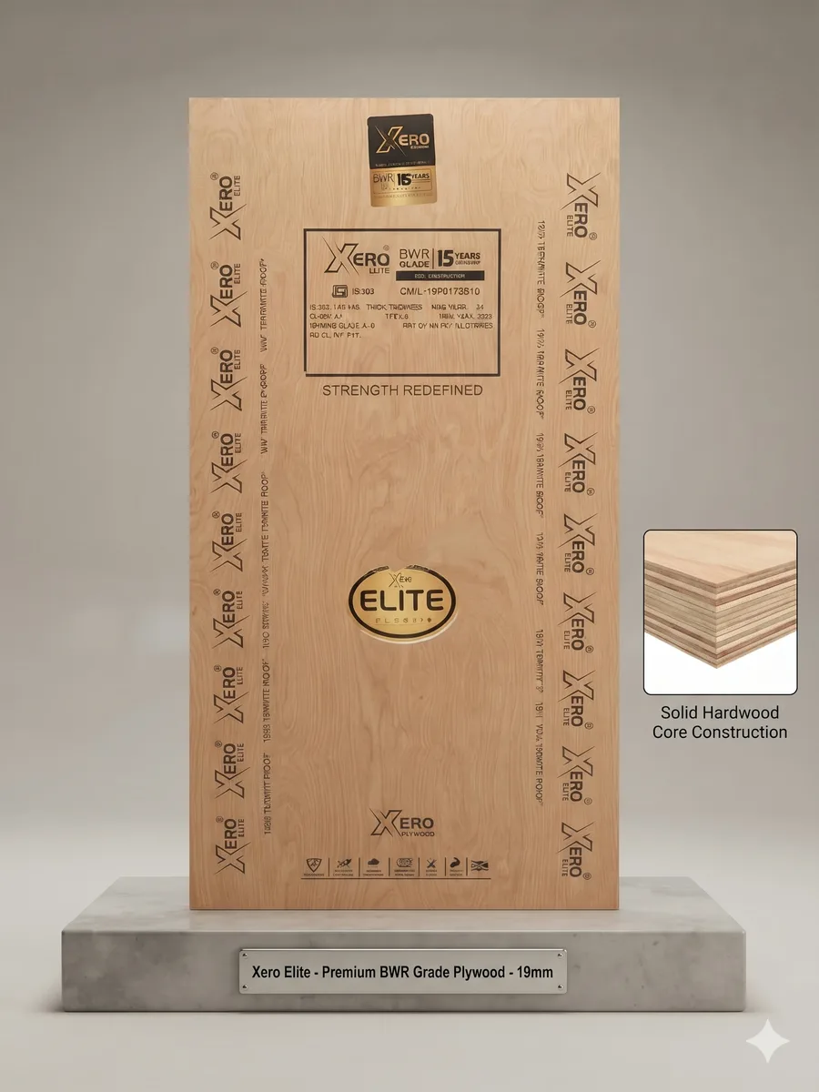 Xero Elite BWR Grade Plywood - 19mm (IS:303, 100% Termite Proof)
