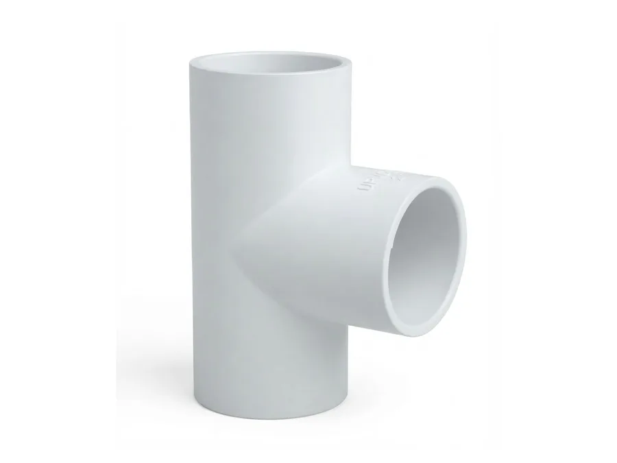 Truflo UPVC Tee 90 Degree Plain SCH 40 25mm (1 inch) Cold Water Plumbing Fitting