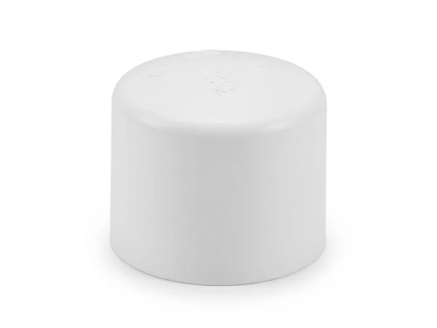 Truflo UPVC End Cap Plain SCH 80 15mm (1/2 inch) Cold Water Plumbing Fitting