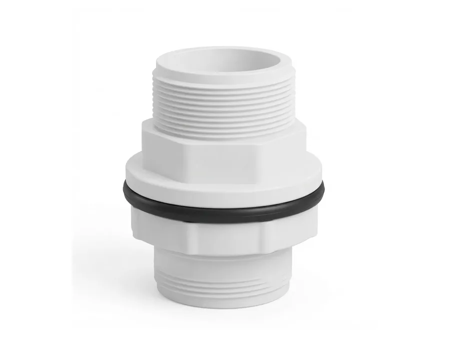 Truflo UPVC Tank Nipple (One Side Fitment) 40mm (1-1/2 inch) Cold Water Plumbing Fitting