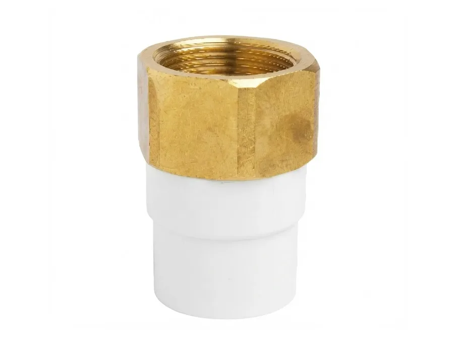 Truflo UPVC Female Adaptor Brass Threaded (FABT) SCH 80 25mm (1 inch) Cold Water Plumbing Fitting