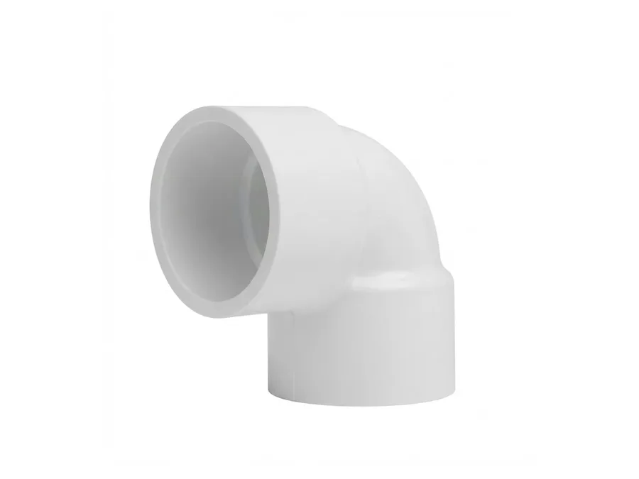Truflo UPVC Elbow 90 Degree Plain SCH 80 100mm (4 inch) Cold Water Plumbing Fitting