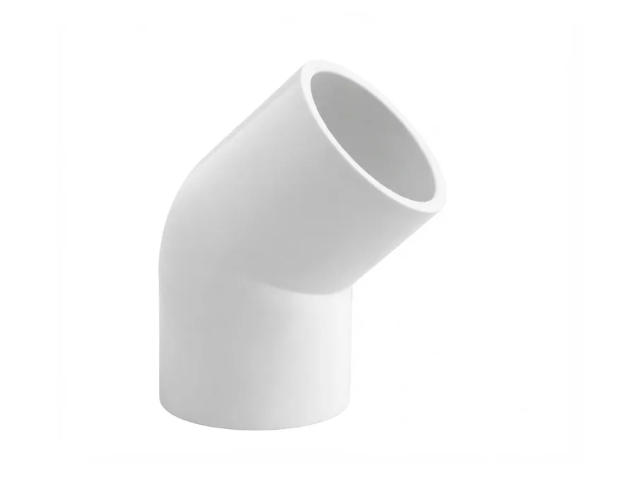 Truflo UPVC Bend 45 Degree Plain SCH 80 100mm (4 inch) Cold Water Plumbing Fitting