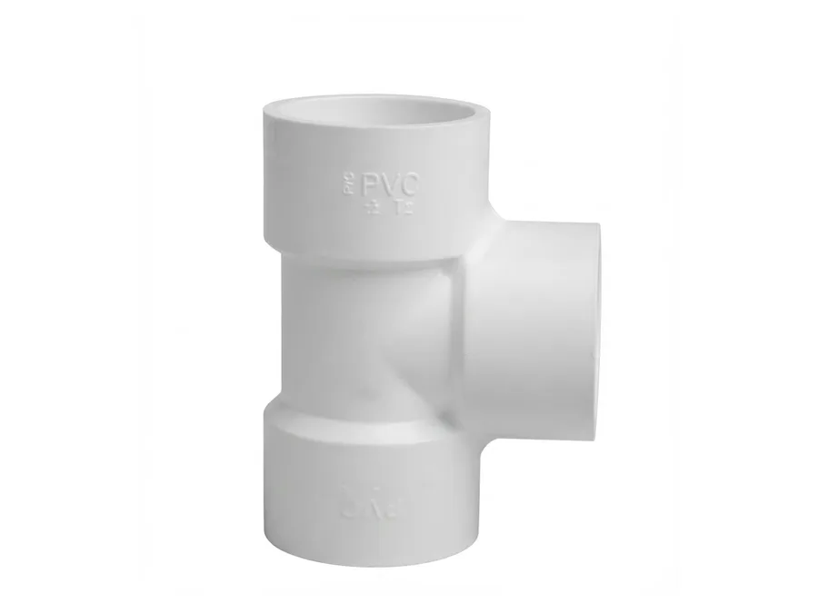 Truflo UPVC Tee 90 Degree Plain SCH 80 80mm (3 inch) Cold Water Plumbing Fitting