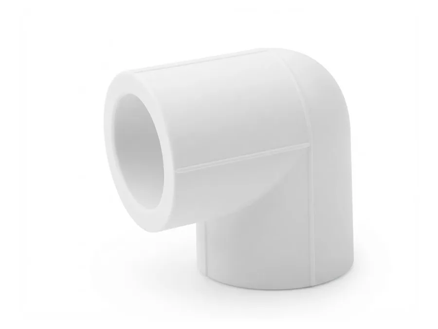 Truflo PPR-C Elbow 90 Degree 40mm (1-1/4 inch) White PPR Fitting for Hot and Cold Water