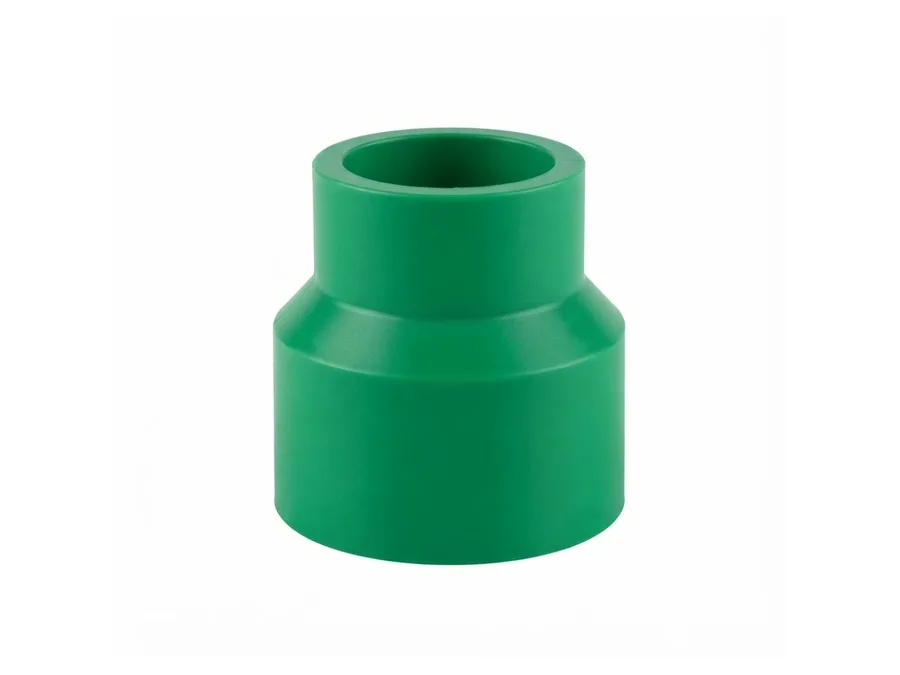 Truflo PPR-C Reducer 32x20mm (1 x 1/2 inch) Green PPR Fitting for Hot and Cold Water
