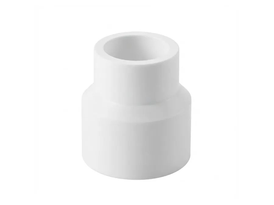 Truflo PPR-C Reducer 50x32mm (1-1/2 x 1 inch) White PPR Fitting for Hot and Cold Water