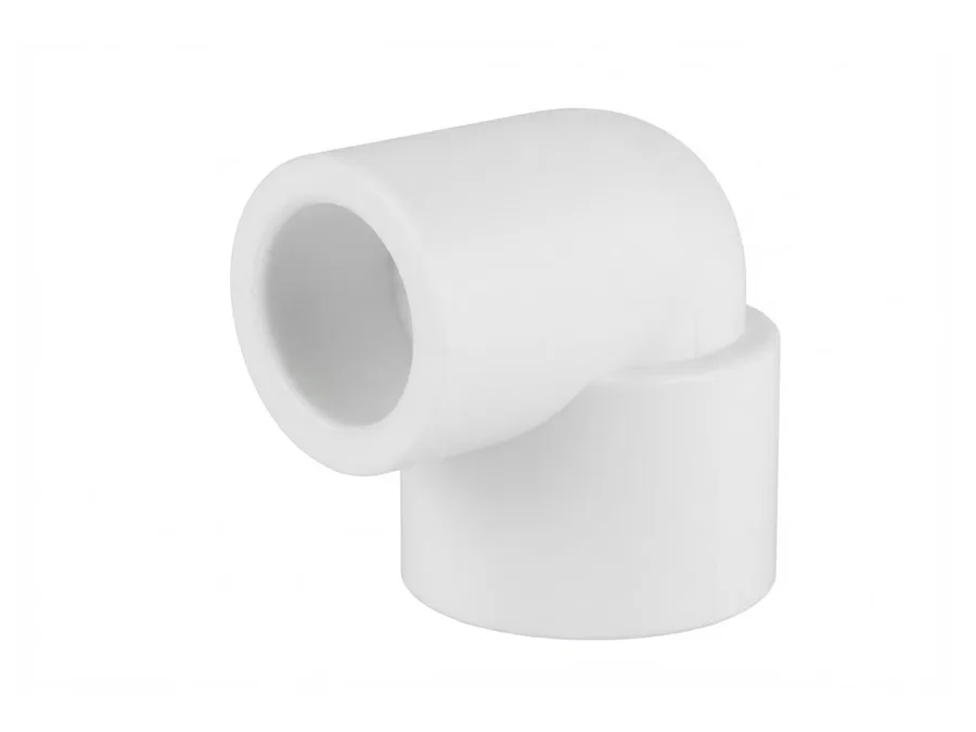 Truflo PPR-C Reducing Elbow 32x20mm (1 x 1/2 inch) White PPR Fitting for Hot and Cold Water