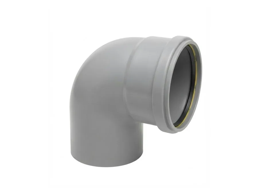 Truflo SWR Ringfit Bend 87.5 Degree 110mm (4 inch) for Soil and Waste Water Drainage