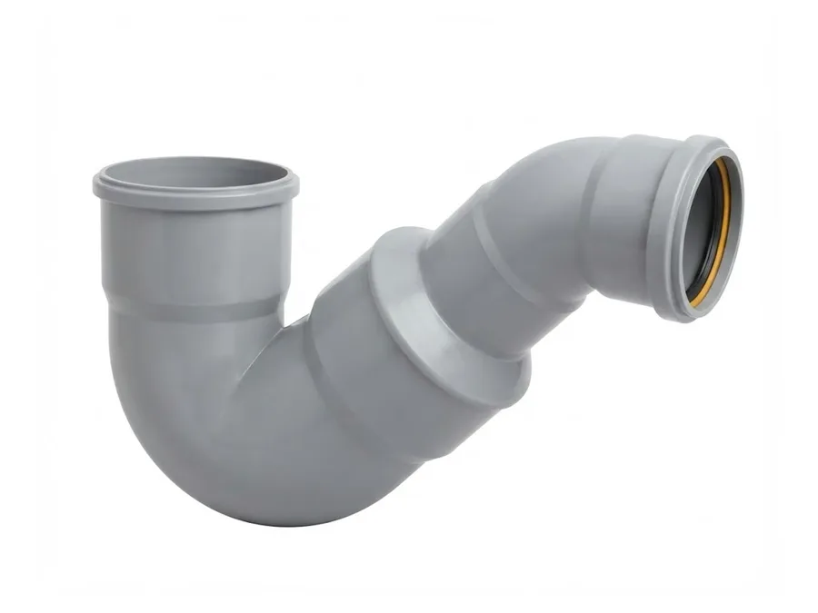 Truflo SWR Ringfit Bell Mouth Trap 110x75mm (4 x 2-1/2 inch) for Soil and Waste Water Drainage