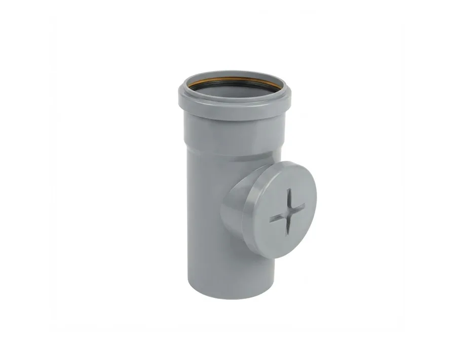 Truflo SWR Ringfit Cleaning Pipe 75mm (2-1/2 inch) for Soil and Waste Water Drainage