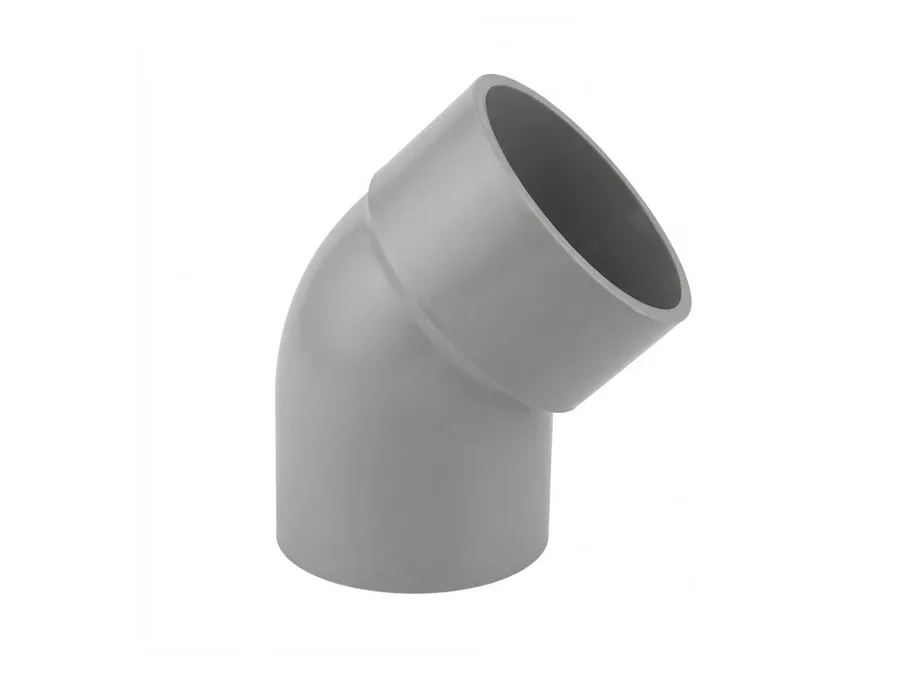Truflo SWR Selfit Bend 45 Degree 110mm (4 inch) for Soil and Waste Water Drainage