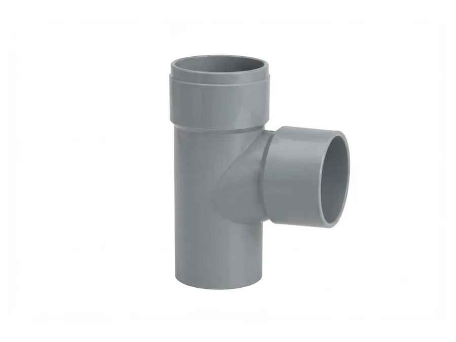Truflo SWR Selfit Swept Tee 110mm (4 inch) for Soil and Waste Water Drainage