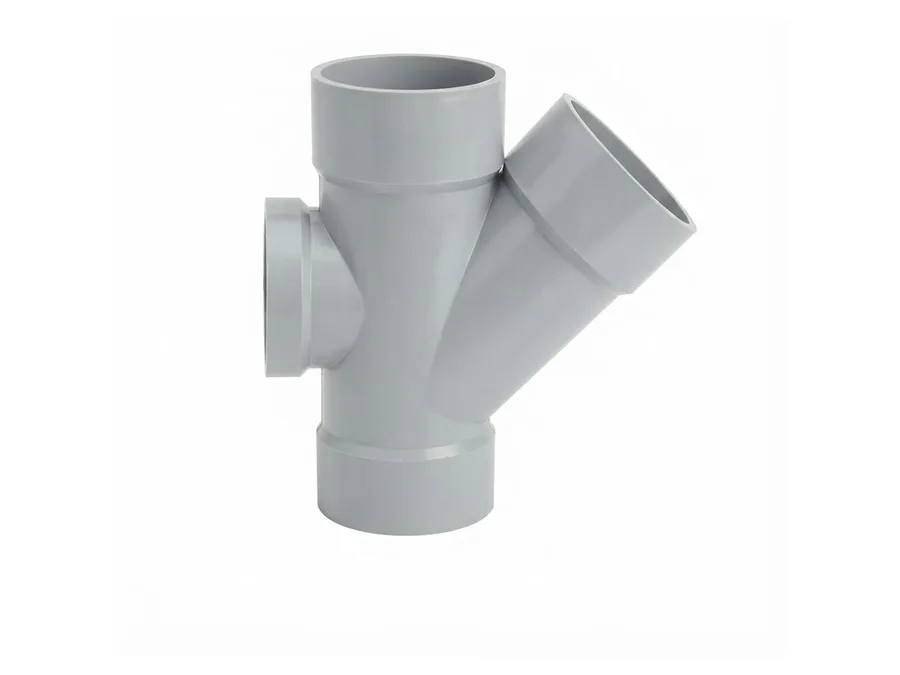 Truflo SWR Selfit Single Y with Door 110mm (4 inch) for Soil and Waste Water Drainage