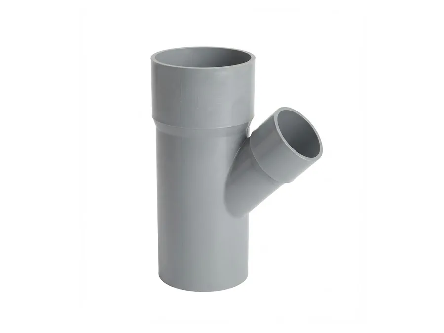 Truflo SWR Selfit Reducing Single Y 110x63mm (4 x 2 inch) for Soil and Waste Water Drainage