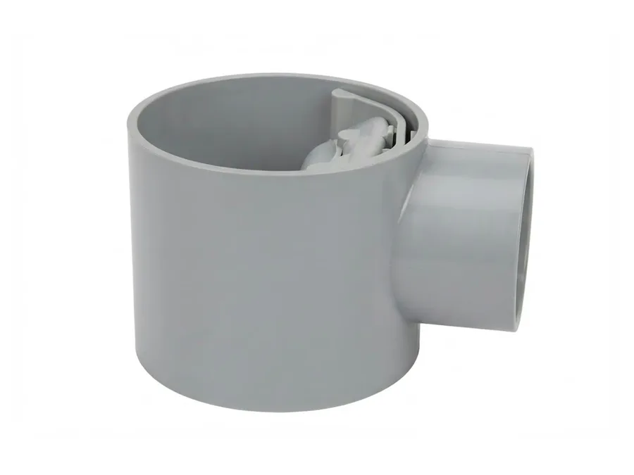 Truflo SWR Floor Trap with Single Outlet 4 inch Height 110x75mm (4 x 2-1/2 inch) for Bathroom and Kitchen Drainage