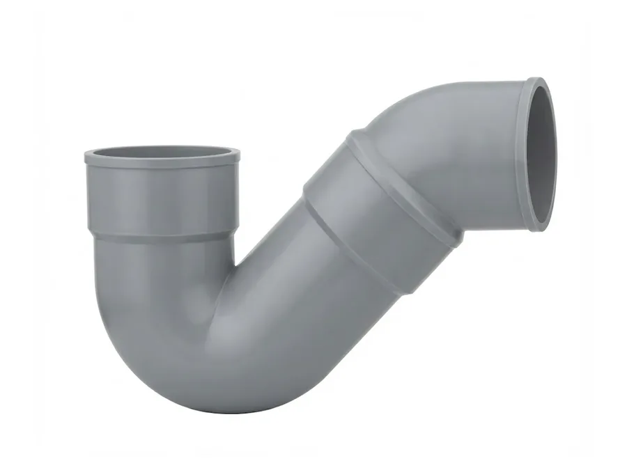 Truflo SWR P Trap Long 110x110mm (4 x 4 inch) for WC Drainage
