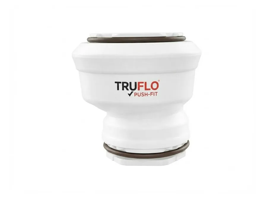 Truflo SWR Pan Connector 18 mm Offset for WC Pan
