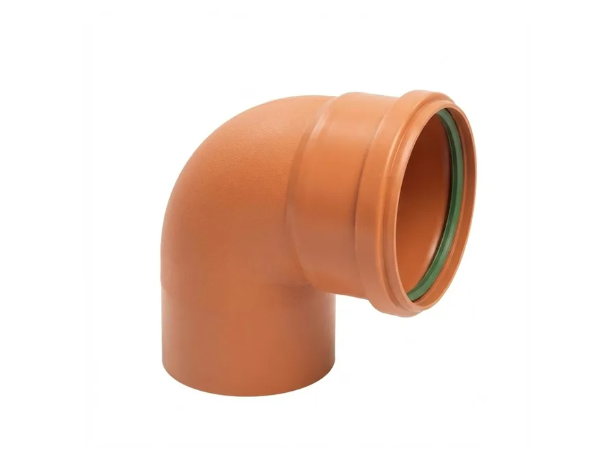 Truflo Foamcore Ringfit Plain Bend 87.5 Degree 160mm (6 inch) for Underground Drainage