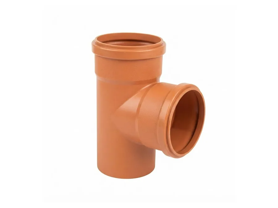 Truflo Foamcore Ringfit Single Tee 160mm (6 inch) for Underground Drainage
