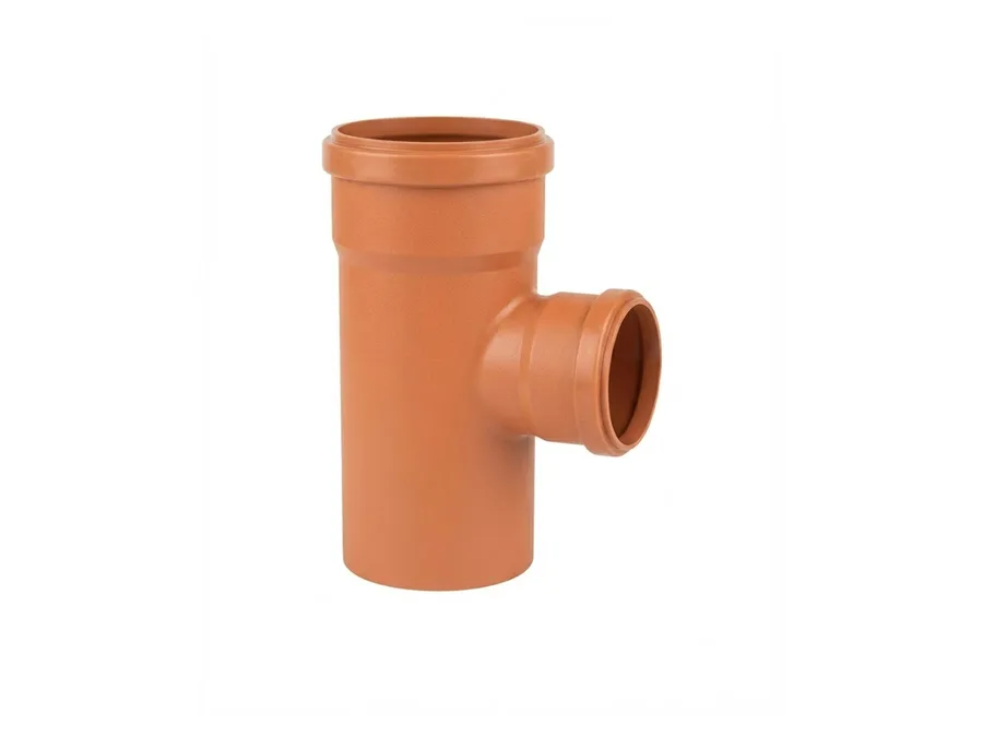 Truflo Foamcore Ringfit Reducing Tee 160x110mm (6 x 4 inch) for Underground Drainage