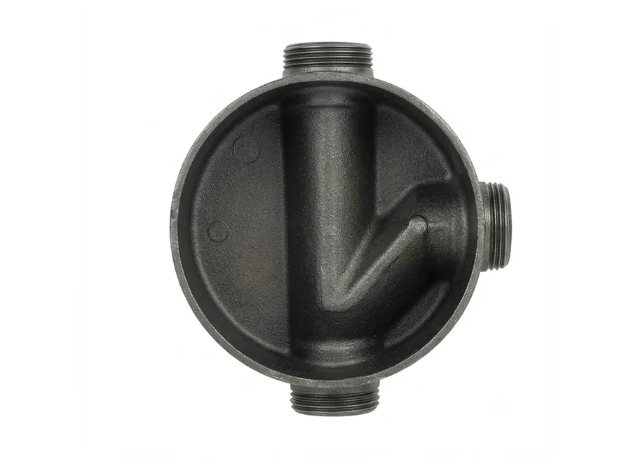 Truflo Inspection Chamber 315 Dia 3 Lines 90 Degree Right Bend 110mm Outlet for Underground Drainage