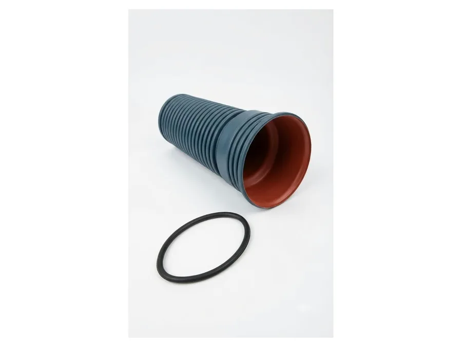 Truflo DWC Pipe SN8 In-Build Socket with One Sealing Ring 3 Mtr Length 100mm for Underground Drainage and Sewerage